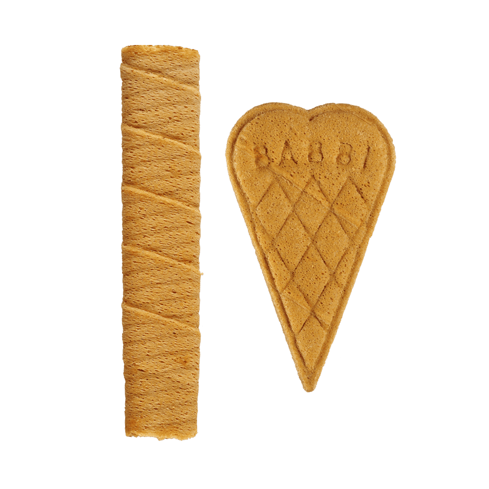 Baci Gelato heart wafer