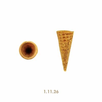 Baci Gelato mini cone