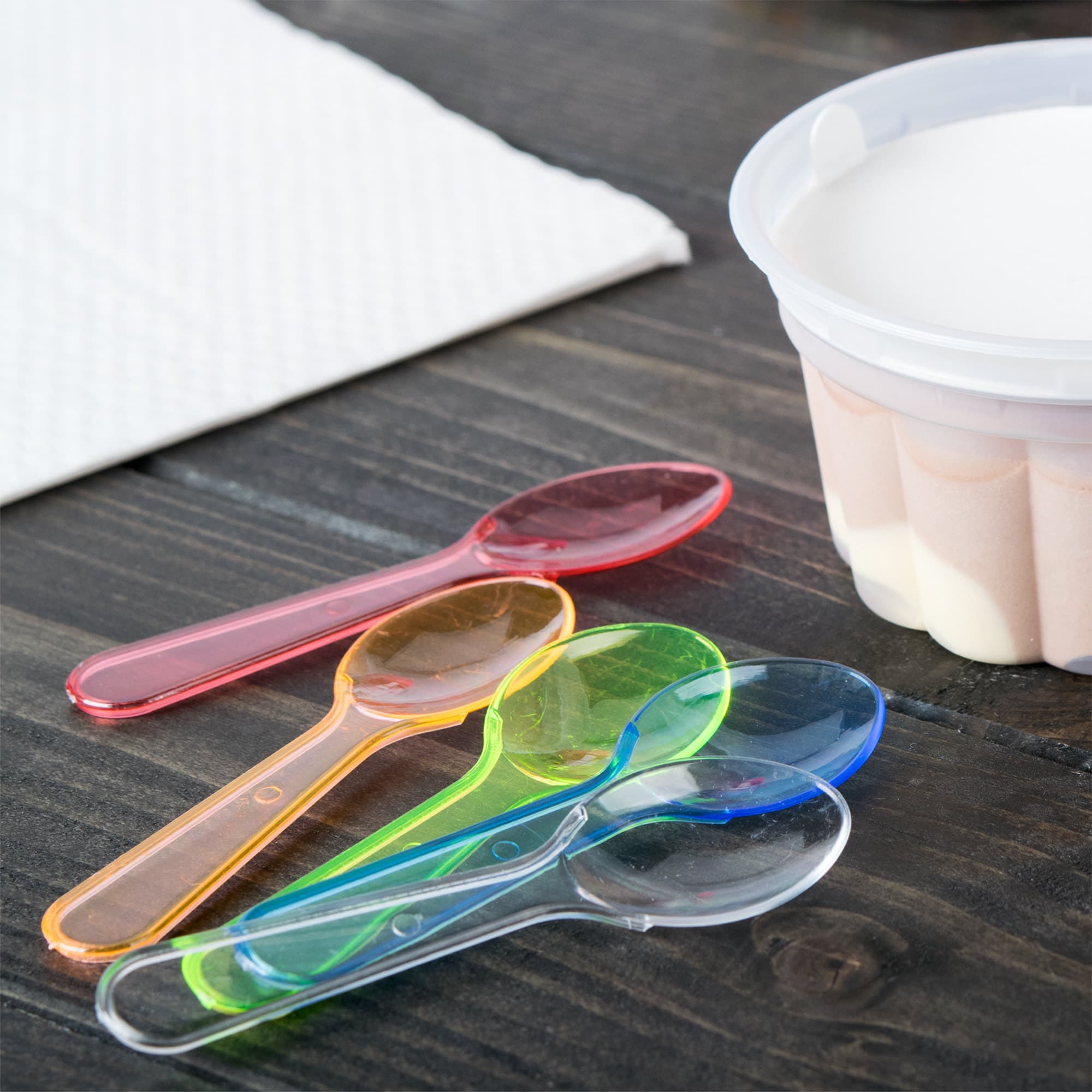 Baci Gelato sample spoons