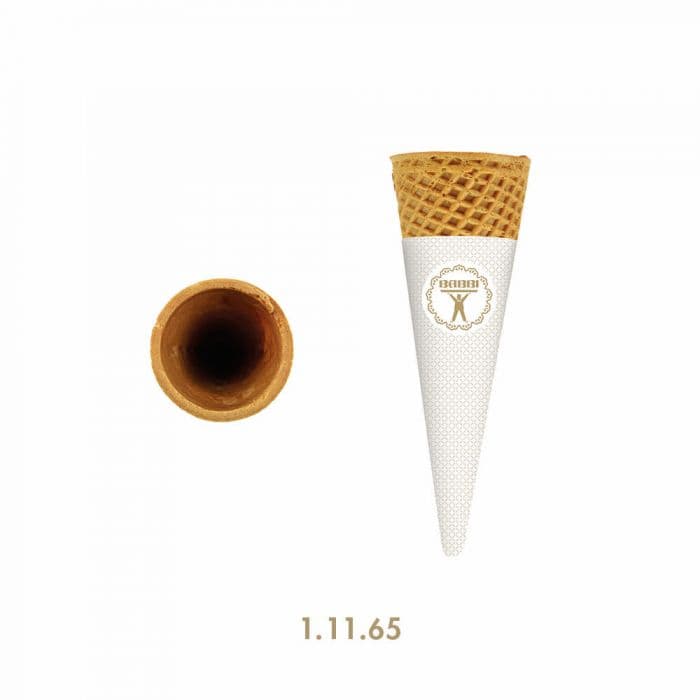 Baci Gelato sugar cone