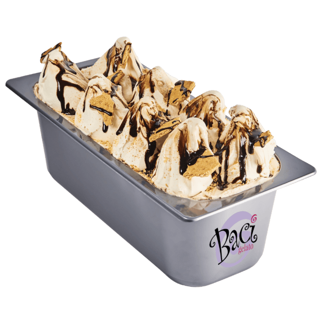 Baci Gelato 6 Liter Decorated container